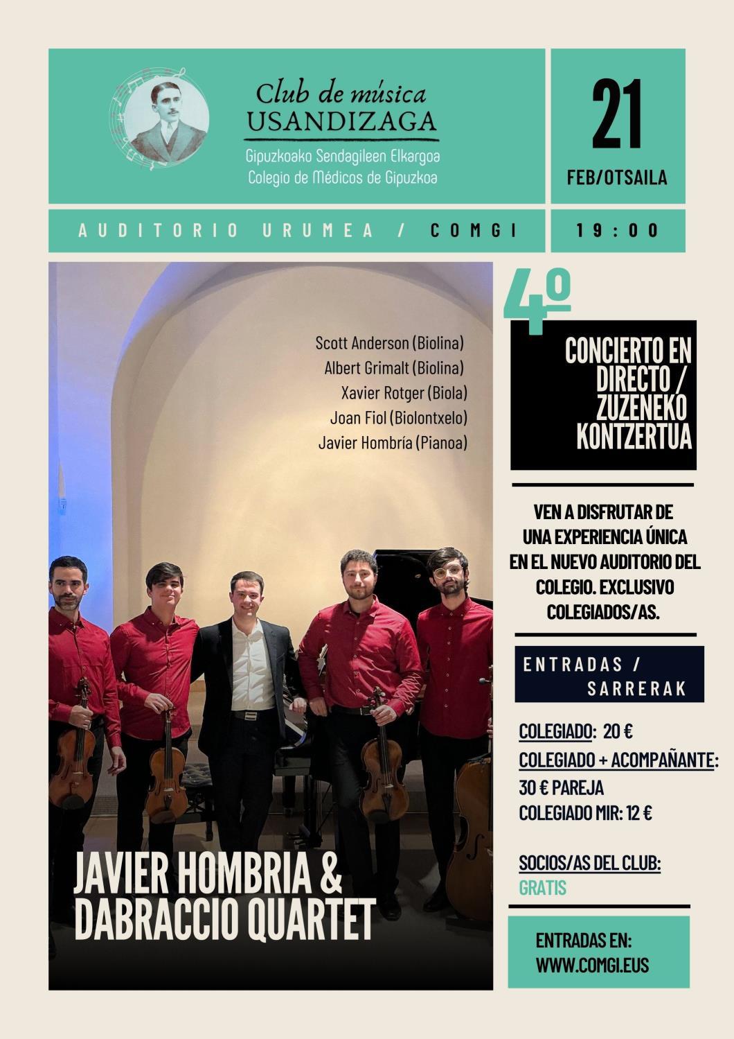 Javier Hombria & Dabraccio Quartet