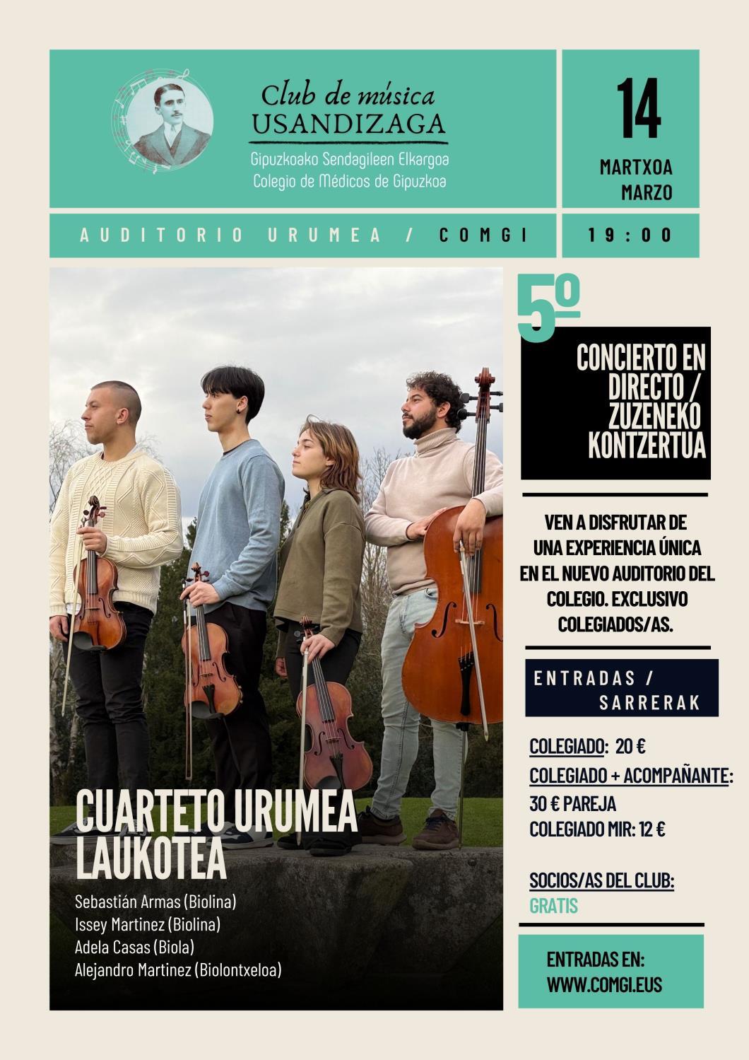 Cuarteto Urumea Laukotea