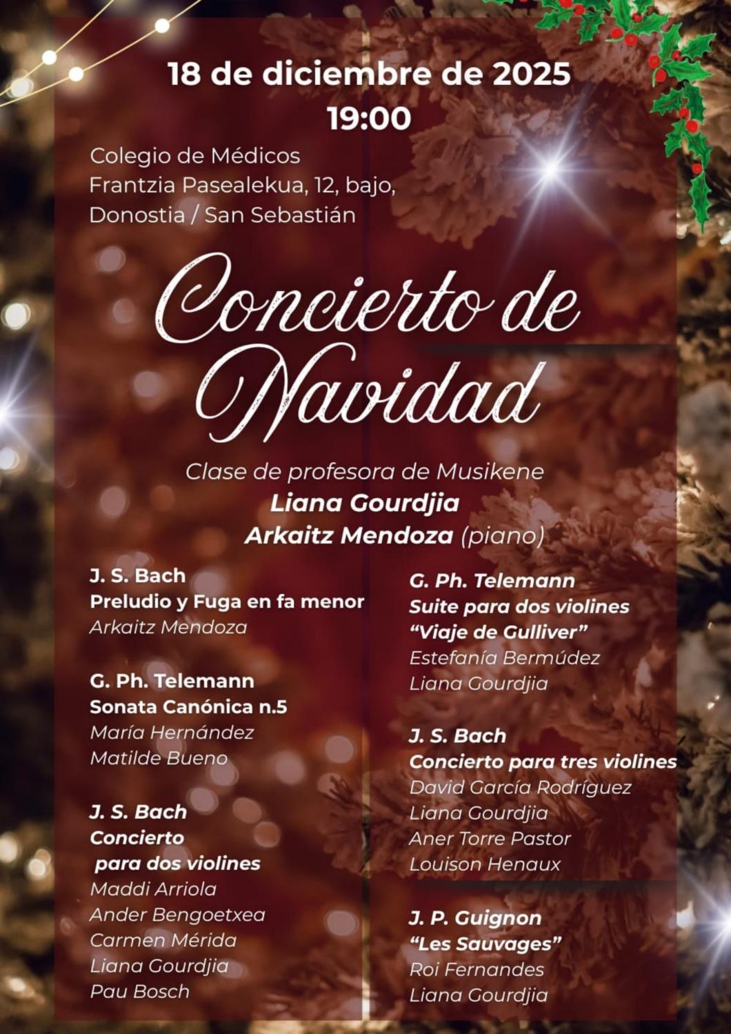 Concierto de Navidad