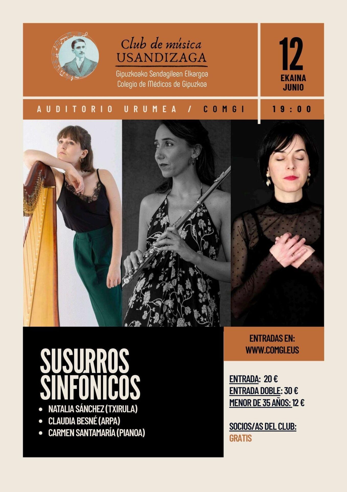 Nombre del cuarto concierto y artistas